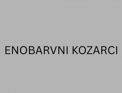ENOBARVNI KOZARCI