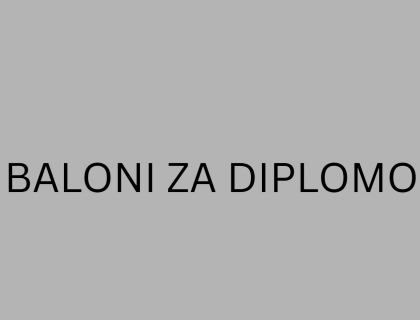 BALONI ZA DIPLOMO