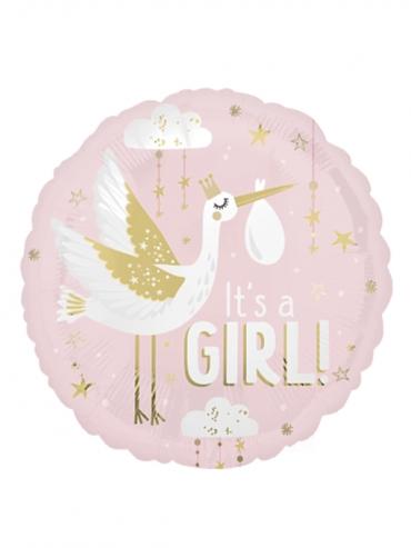 BALON FOLIJA SATIN SPECIAL DELIVERY BABY GIRL