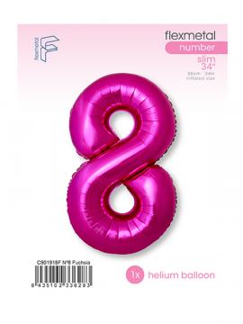 BALON &Scaron;TEVILKE SLIM FUCHSIA - NENAPIHNJENE