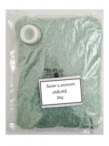 SLADKOR ZA SLADKORNO PENO Z AROMO JABOLKE 2KG