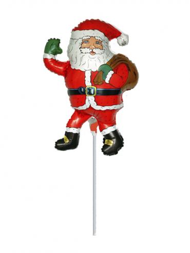 FOLIJA BALON SANTA GREETING MINI