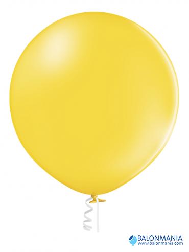 PASTEL BALON SVETLO RUMEN - 60CM - 24" - 114l