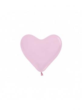 BALON LATEKS OBLIKA SRCE PINK - 6 INCH