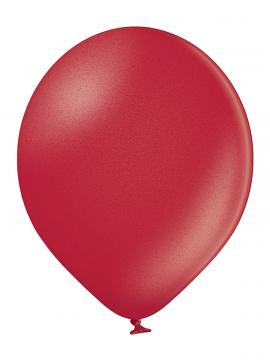 METAL BALON RDEČ - 30CM - 12" - 15l