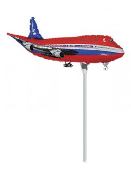 FOLIJA BALON PLANE RED MINI