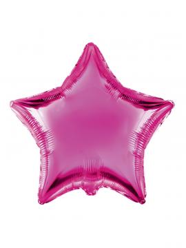 Folija balon zvezda Fuchsia