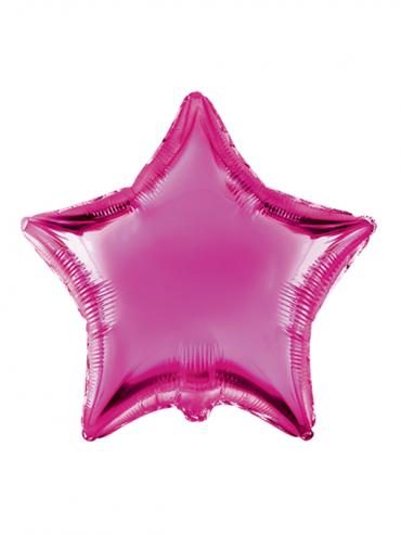Folija balon zvezda Fuchsia