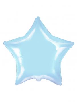 Folija balon zvezda Baby Blue
