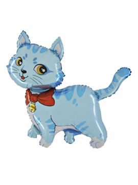 FOLIJA BALON SWEET CAT BLUE