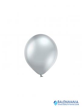 GLOSSY BALON SREBRN - 12CM - 5" - 1l