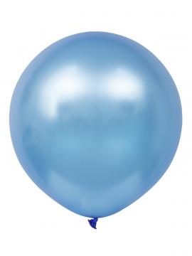 METAL BALON BLUE - 90CM - 36" - 380l