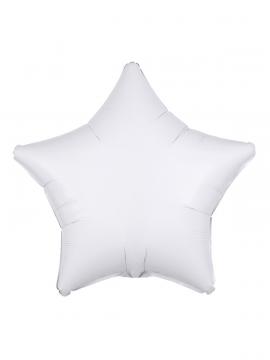 FOLIJA BALON STAR METALLIC WHITE
