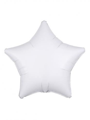 FOLIJA BALON STAR METALLIC WHITE