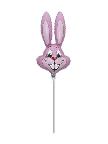 FOLIJA BALON RABBIT PINK MINI