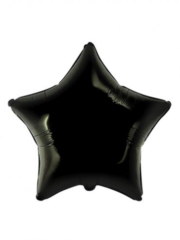 Folija balon zvezda Black