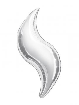 FOLIJA BALON CURVE SREBRN 36inch