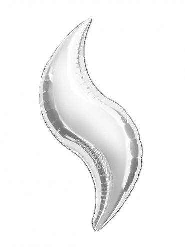 FOLIJA BALON CURVE SREBRN 36inch