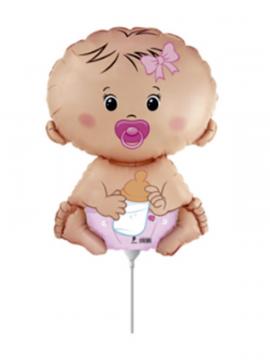 FOLIJA BALON BABY PINK MINI