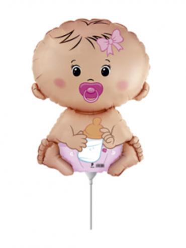 FOLIJA BALON BABY PINK MINI