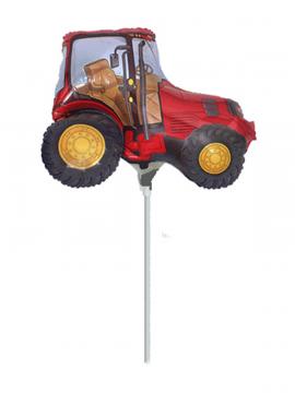 FOLIJA BALON TRACTOR RED MINI