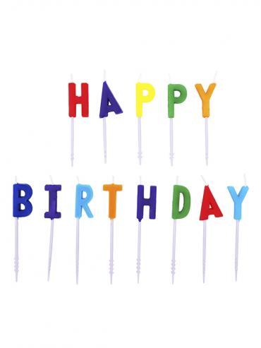 Svečke Happy Birthday (13 kom)