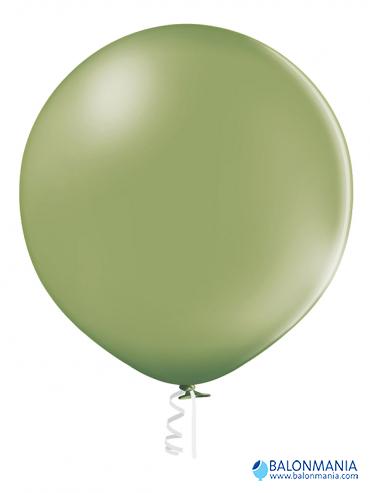 PASTEL BALON ZELEN ROŽMARIN - 60CM - 24" - 114l