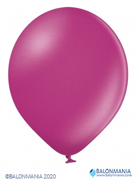 METAL BALON VIJOLČNA FUKSIJA - 30CM - 12" - 15l