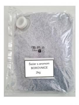 SLADKOR ZA SLADKORNO PENO Z AROMO BOROVNICE 2KG