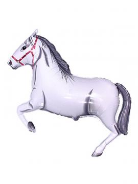 FOLIJA BALON HORSE WHITE