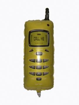 FOLIJA BALON PHONE YELLOW