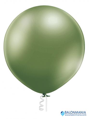 GLOSSY BALON ZELENA LIMETA - 60CM - 24" - 114l
