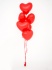 BALON LATEKS OBLIKA SRCE RDEČ - 12 INCH
