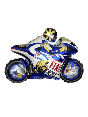 FOLIJA BALON MOTOBIKE BLUE