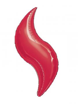FOLIJA BALON CURVE RDEČ 36inch