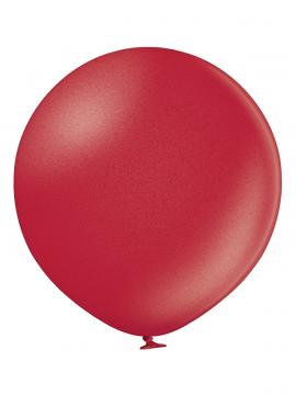 METAL BALON CHERRY RED - 60CM - 24" - 114l
