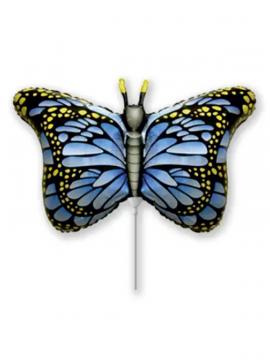 FOLIJA BALON ROYAL BUTTERFLY BLUE MINI