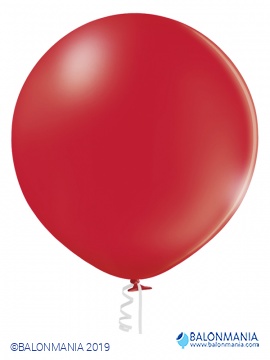 PASTEL BALON RDEČ - 60CM - 24" - 114l
