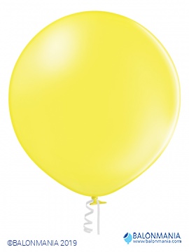 PASTEL BALON YELLOW - 60CM - 24" - 114l