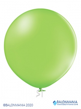 B250 PASTEL BALON ZELENA LIMETA - 60CM - 24" - 114l