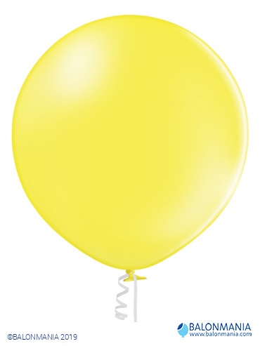 PASTEL BALON YELLOW - 60CM - 24" - 114l