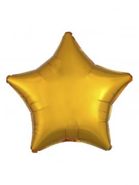 FOLIJA BALON STAR METALLIC GOLD