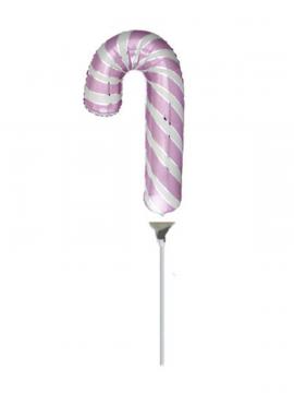 FOLIJA BALON CANDY PINK WHITE MINI