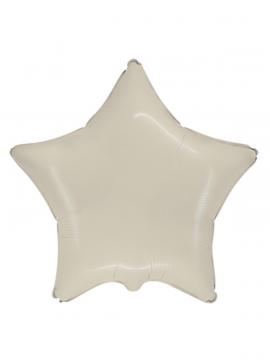 Folija balon zvezda Satin Cream