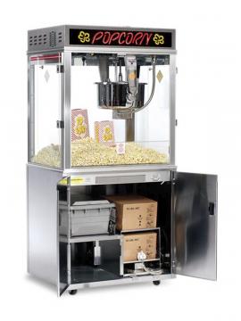 Aparat za pokovko Pop-O-Gold, 32 oz – talni model z oljnim sistemom BIB