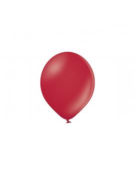 METAL BALON CHERRY RED - 12CM - 5" - 1l