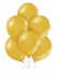 METAL BALON ZLAT - 30CM - 12" - 15l