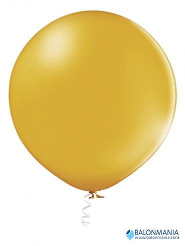 PASTEL BALON MEDENO RUMEN - 60CM - 24" - 114l