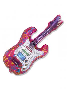FOLIJA BALON GUITAR RED