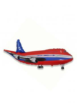 FOLIJA BALON PLANE RED #